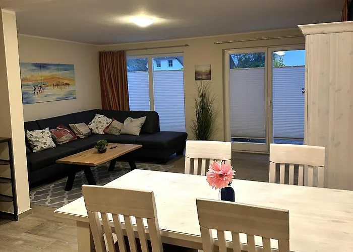 Feriehus Doppelhaushaelfte Duenenrose, *